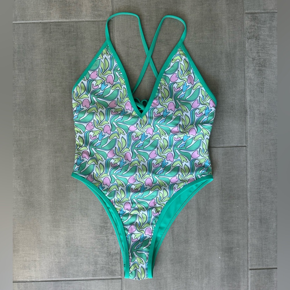 93 Play Street Veronica One Piece Swim Bloom